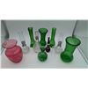 Image 1 : Vinatge Gleen Glass Vases