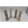 Image 1 : Set of Vintage Onyx Marbel Candel Holders