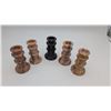 Image 1 : Set of Vintage Onyx Marbel Candel Holders