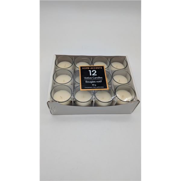 12 Votive Candles