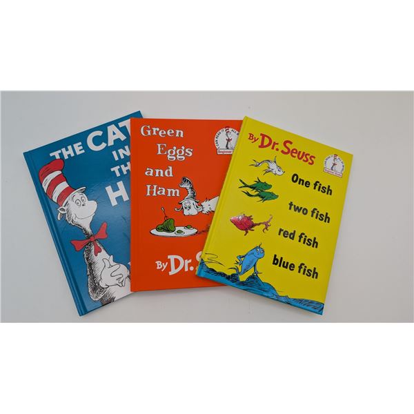 setof 3 Dr. Seuss Childrens books
