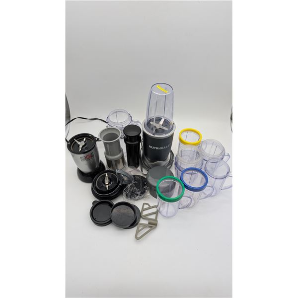 Magic Bullet and Nutribullet collection