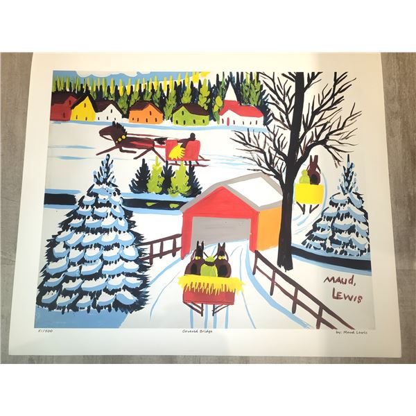 Maud Lewis " Covered Bridge" A