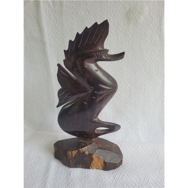 Carved Sea Horse A