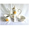 Image 2 : Ridgeway 'Golden Rose' Coffee Service  A