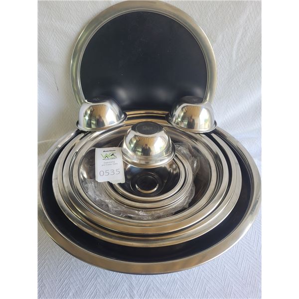 Royal Holland Pewter & Stainless Bowls A
