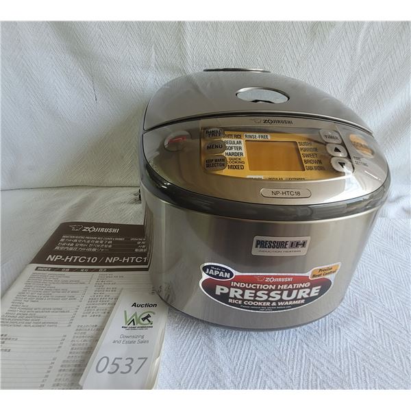 Zojirushi Pressure Cooker/Rice Cooker A