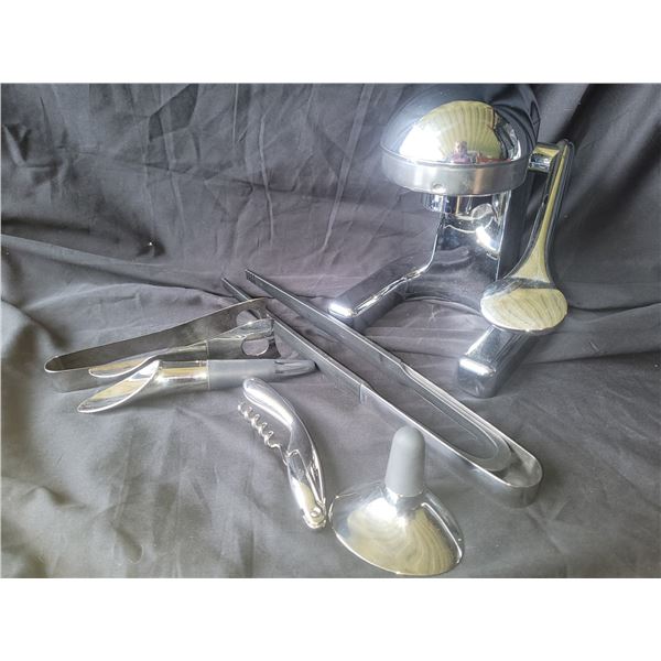 Alessi & George Jensen Bar Accessories A