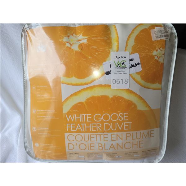 New QS White Goose Duvet A