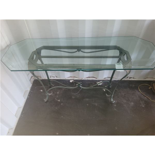 Wrought Iron Hall Table C