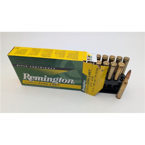 Remington 270 win ammo (ck17)