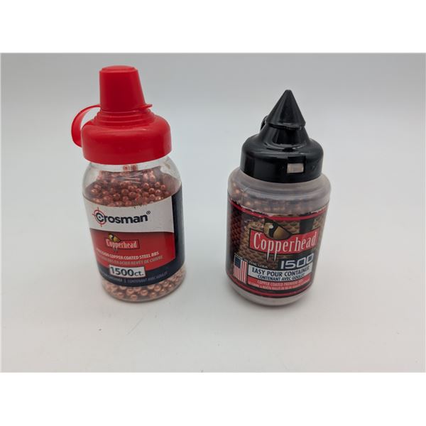 2 containers of Crosman BB's