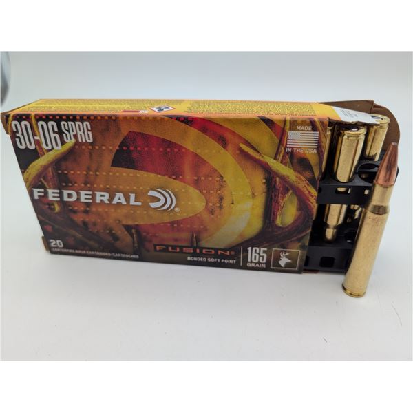 federal fusion®  30-06 ammo (ck17)