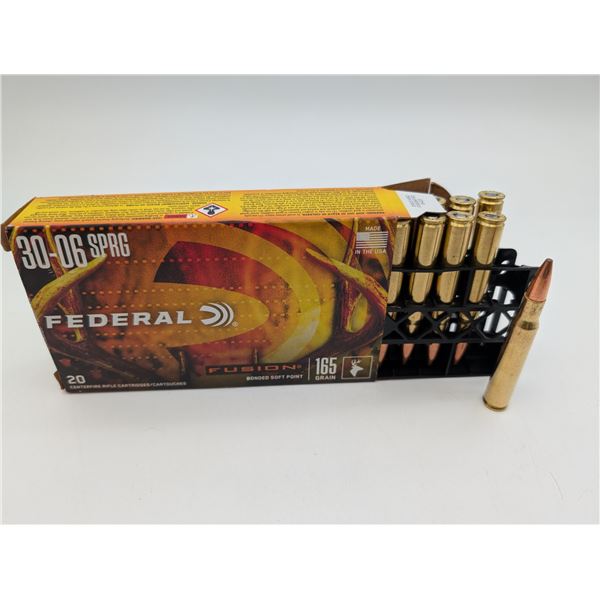 federal fusion®  30-06 ammo (ck17)