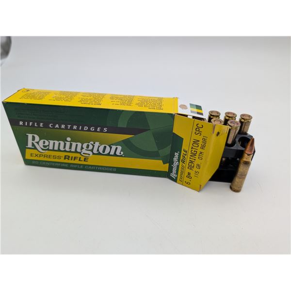 Remington 6.8 SPC ammo