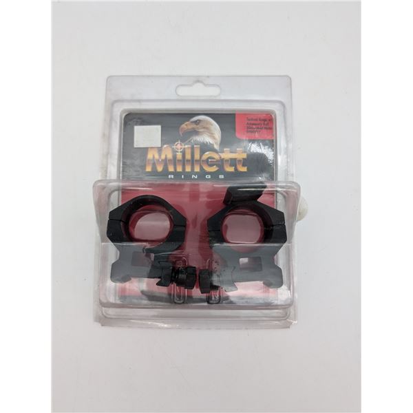 Millet tactical rings w/ accessory rail. (ck17)