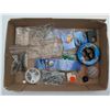 Image 1 : Assortment of fishing hooks, weights, line etc.