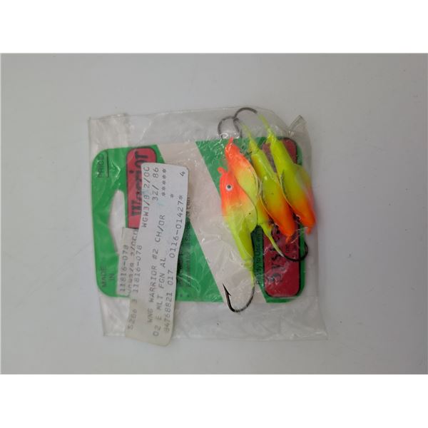 3/8 winged warrior walleye jigs