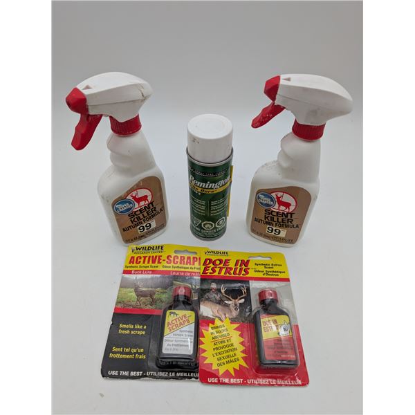 collection of hunting scents