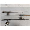 Image 1 : 3 rods with reels