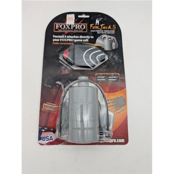 FOXPRO Foxjack 5 electronic hunting decoy (ck17)