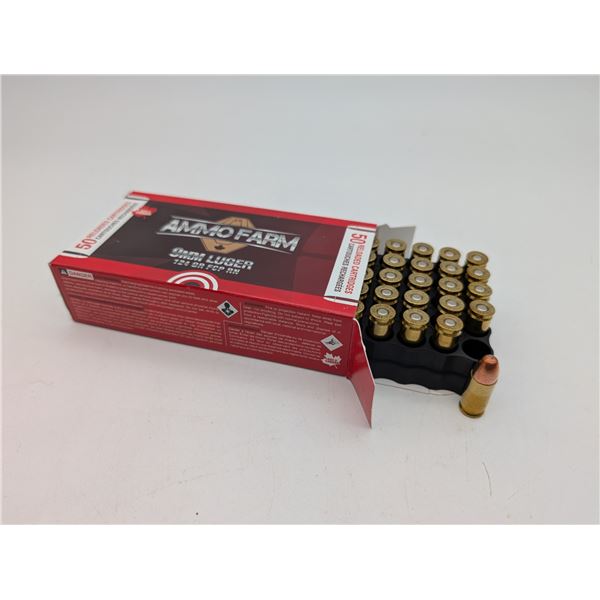 Ammo Farm 9mm Luger ammo