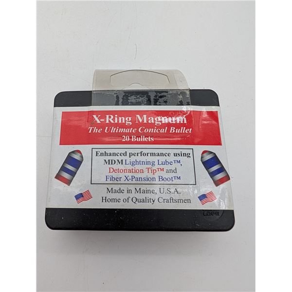 X ring MAgnum 50cal conical bullets (ck17)