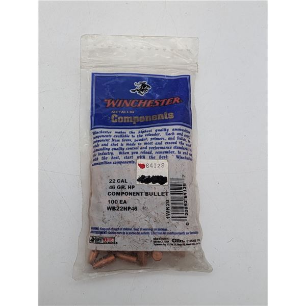 Winchester 22cal bullets (ck17)