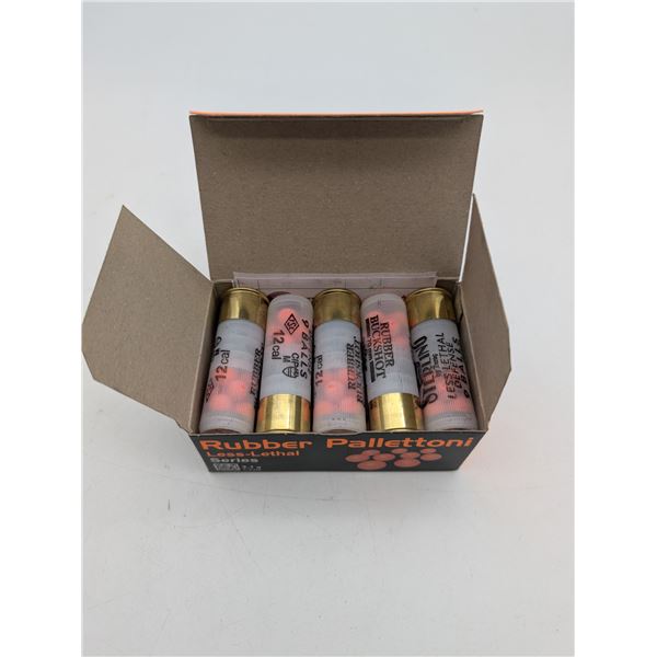 Sterling 12 gauge rubber buckshot ammo