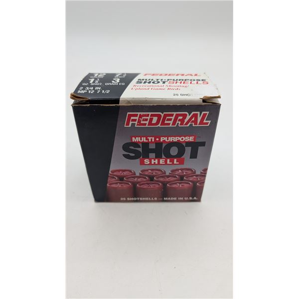 Federal 12ga 2 3/4" ammo (ca33)