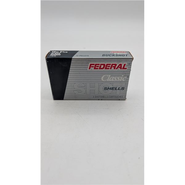 Federal 12ga 2 3/4" ammo (ca33)