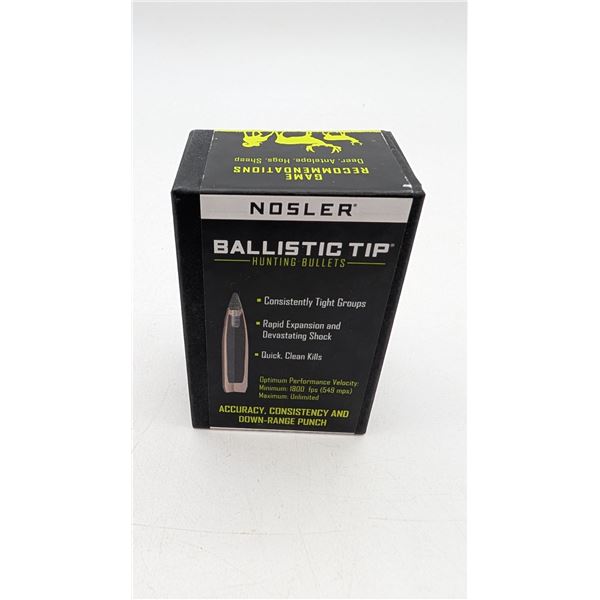 Nosler Ballistic tip 6.5mm bullets (ck17)