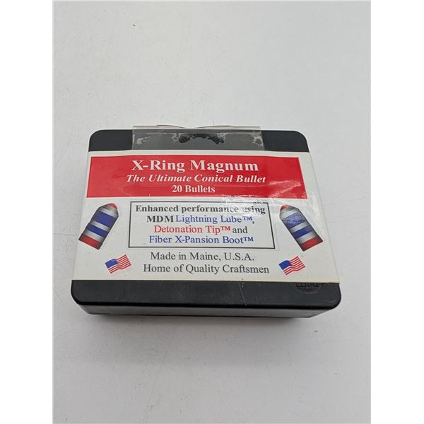 X ring MAgnum 50cal conical bullets (ck17)