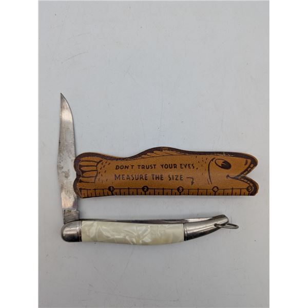 Stag brand Vintage fishing knife (ct31)