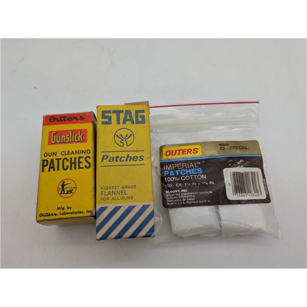 gun cleaning patches (ca33)