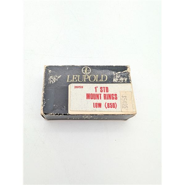 Leupold 1" mount rings (ca33)