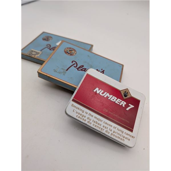 vintage cigarette tins.(ct31)