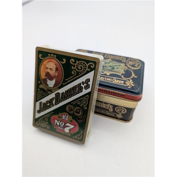 Deck of Jack Daniel's Old No. 7 playing cards in collectors tin (ct31)