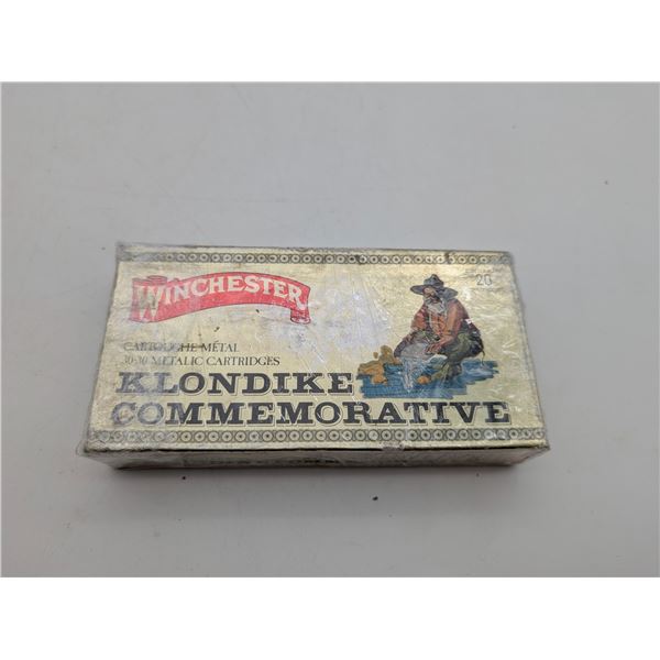 Winchester Klondike Commemorative 30-30 ammo (ca33)