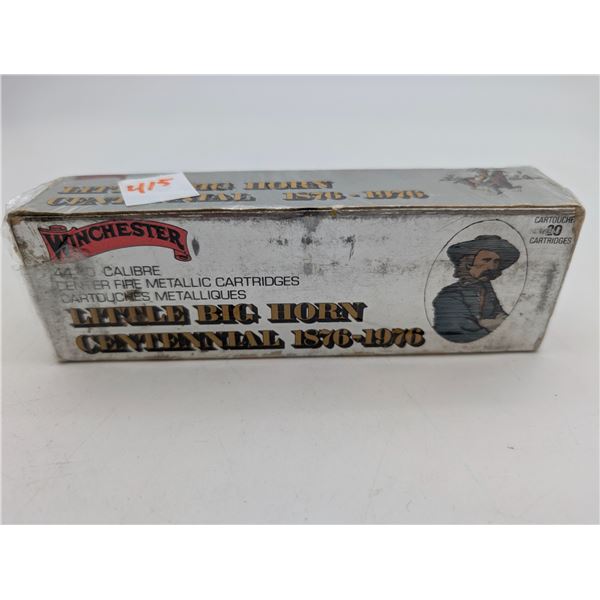 Winchester Little Big Horn Commerative .44-40  ammo (ca33)