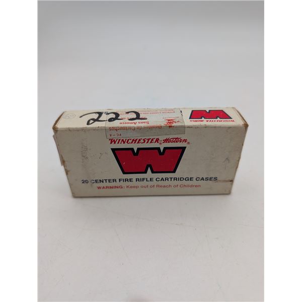 Winchester reloads .222 Remington ammo (ca33)