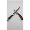Image 1 : Two fixed-blade hunting knives