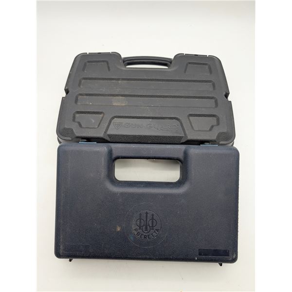 two pistol cases from Berette and Gun Guard