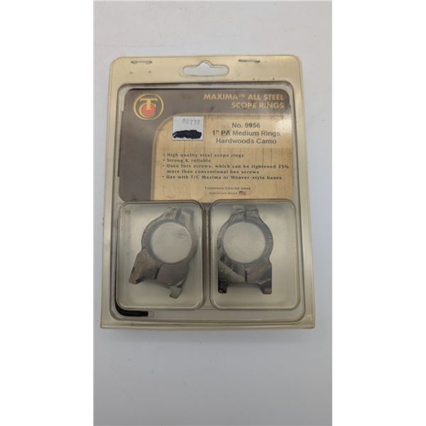 Maxima all steel scope rings (ck17)