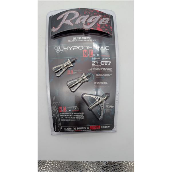 Rage slipcam rear deploying broadheads (ck17)