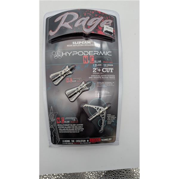 Rage slipcam rear deploying broadheads (ck17)