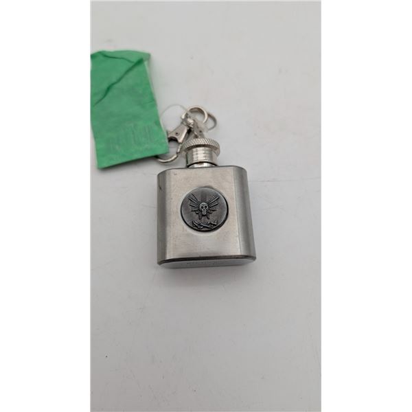 mini stainless steel keychain flask (ck17)