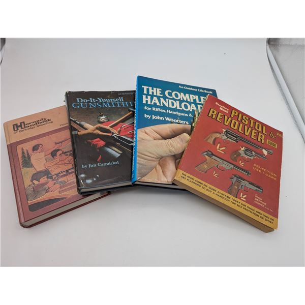 Four Gunsmith Gun knowledge Books (ca33)