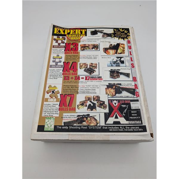 bulls bag x7 advantage shooting rest system (ck17)