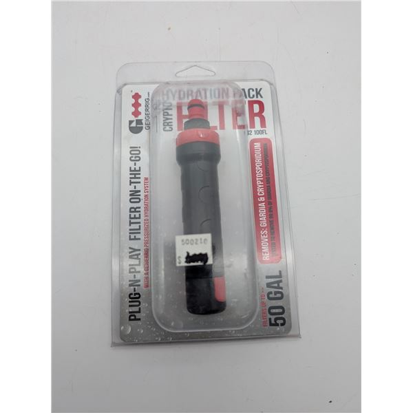 Geigerrig Hydration Pack Crypto Filter (ck17)